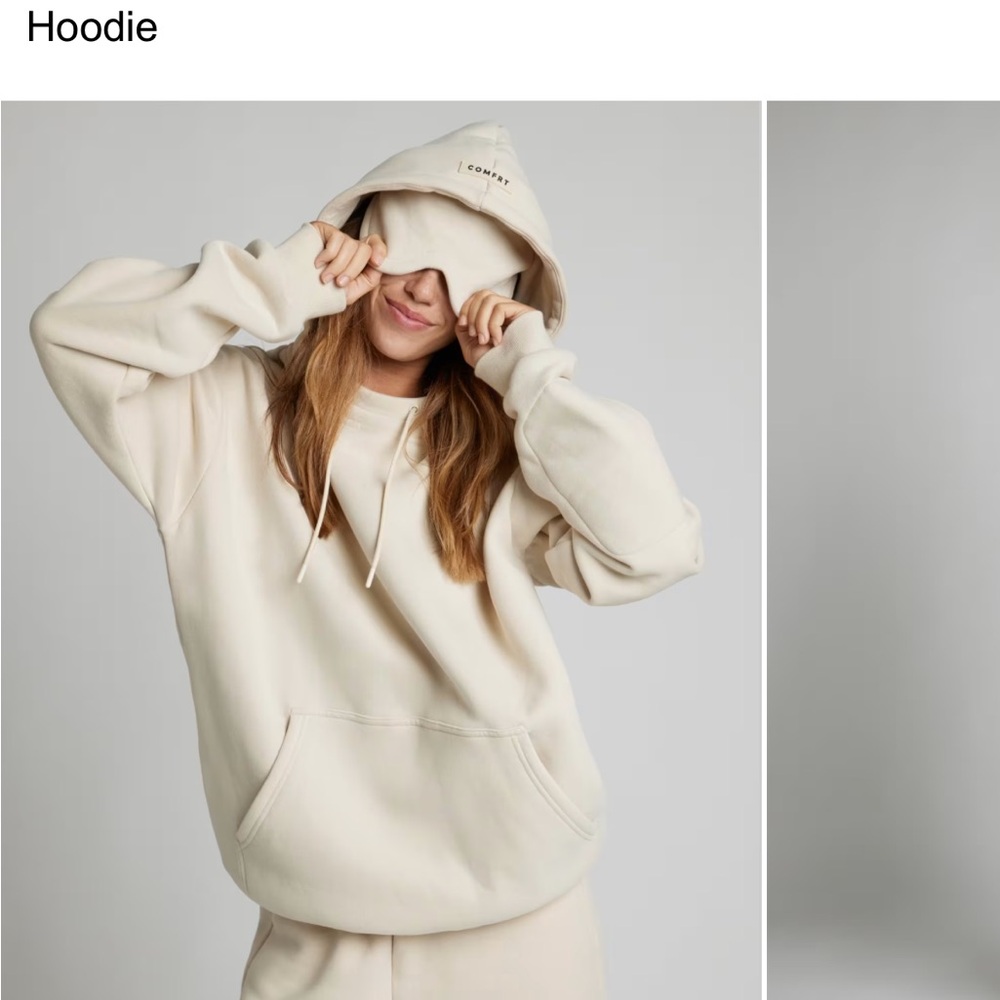 Comfrt Airplane Mode Hoodie (Bone) NWT